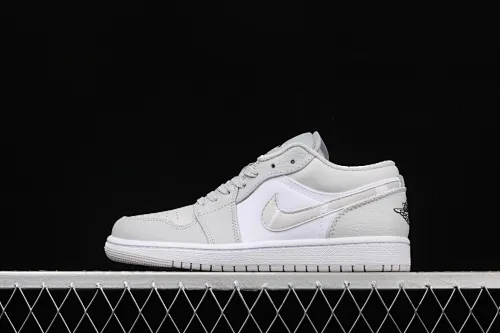 All categories Air Jordan Jordan series basketball shoes Air Jordan 1 Low Air Jordan 1 Low "White Camo" AJ1 Joe 1 low white gray camouflage DC9036-100
